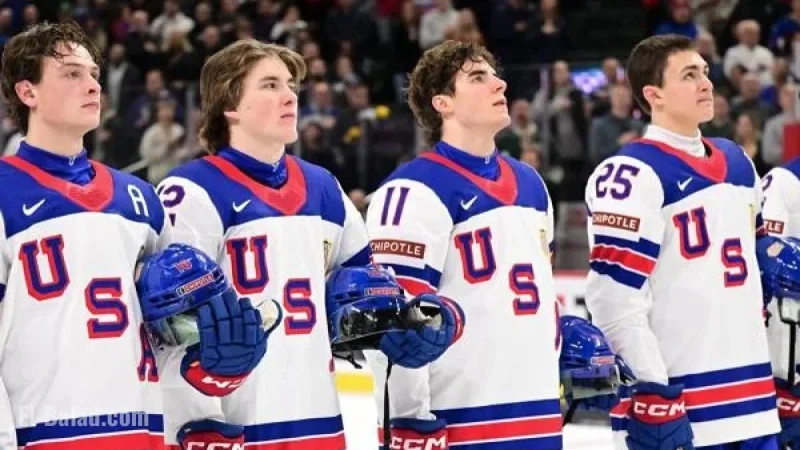 U.S. Faces Slovakia Tonight at 5 p.m. CT in World Juniors