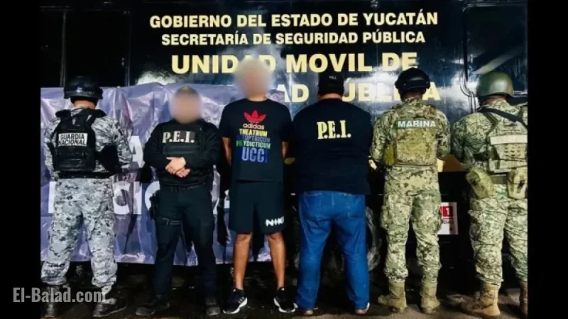 Yucatan Police Capture Quintanarroense Suspect Wanted for Jalisco Double Homicide