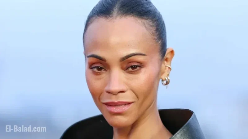 Zoe Saldana Wows Fans in Stunning Black Lingerie Photoshoot