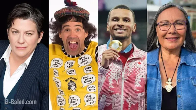Andre De Grasse and Nardwuar Join 80 New Order of Canada Appointees