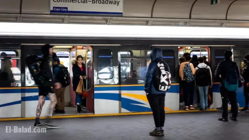 B.C. Offers Free Public Transit on New Year’s Eve