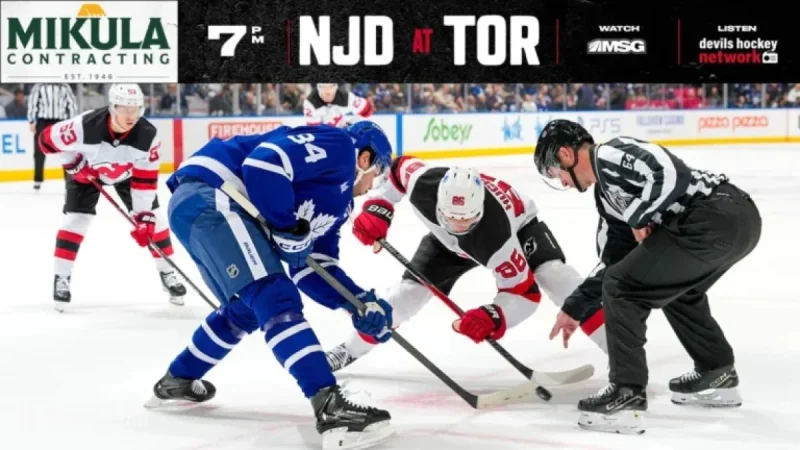 Devils Aim to Overcome Shorthanded Leafs with Unchanged Lineup | Preview