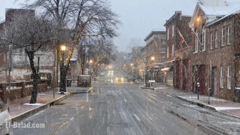 Light Snow Overnight, Flurries Expected on New Year’s Eve in DC Area