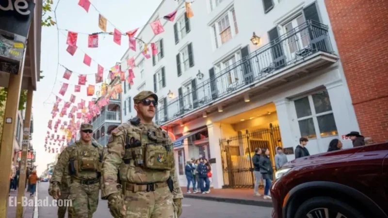 National Guard Secures New Orleans for First New Year Since Attack