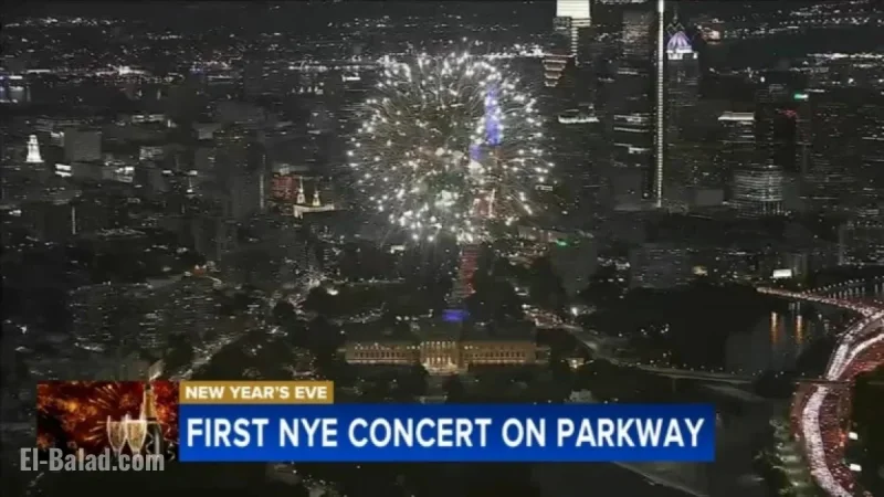 Philadelphia Hosts 3 Firework Shows and Free Concert on New Year’s Eve