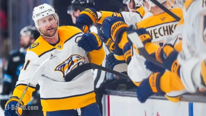 Predators’ Stamkos Nets 600th NHL Goal