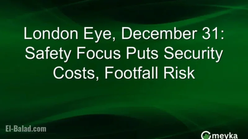 Security Costs and Footfall Risk: London Eye Focuses on New Year’s Eve Safety
