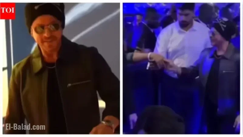 Shah Rukh Khan Delights Fan with Heartfelt Reaction at Dubai Event