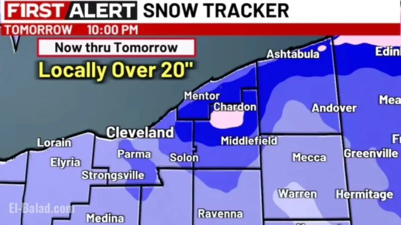 “Snowstorm Alert: Travel Disruptions Ahead Through Wednesday”