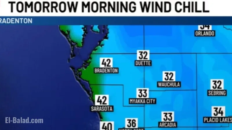 Suncoast Opens Cold-Weather Shelters Amid Temperature Drop