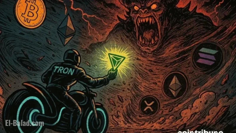 TRON Surges Amid Crypto Market Challenges