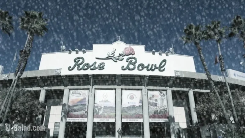 Alabama vs Indiana: Rose Bowl Faces Historic Rainfall and Muddy Conditions