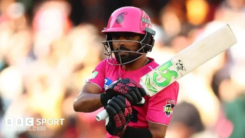 Babar Azam Leads Sydney Sixers to Victory over Melbourne Renegades in 2026 BBL Results