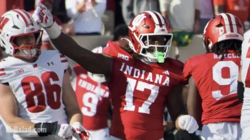 Daniel Ndukwe Shines in Major Role at IU Rose Bowl Game