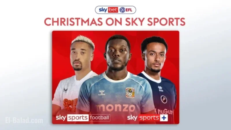 EFL Live on Sky: Championship, League One, Two Matches Airing New Year’s Day