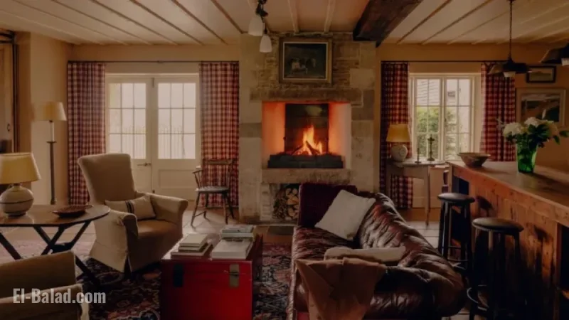 Guy Ritchie’s Farmhouse Blends Colonial American and English Pub Style
