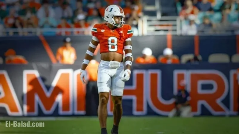Jakobe Thomas Supports Hurricanes, Honors UM Legend