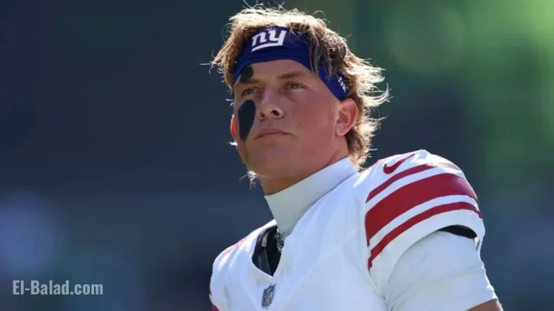 Jaxson Dart’s Father Defends Son Against Analyst’s Doubts on Giants Future