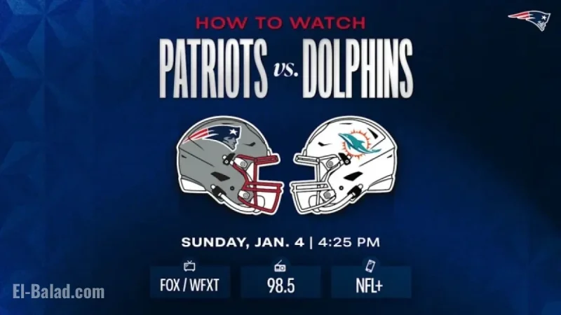 Patriots vs. Dolphins: How to Watch or Listen Live