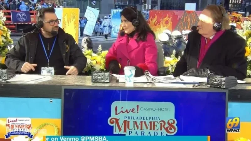 Philadelphia Mummers Parade Continues Despite Wind Delaying String Band Competition
