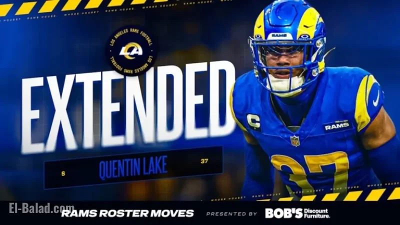Rams Extend Quentin Lake’s Contract for Three More Years