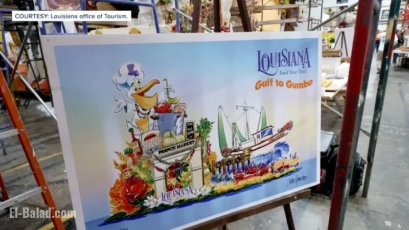 St. Mary Parish Features on Louisiana Float in 2026 Rose Parade