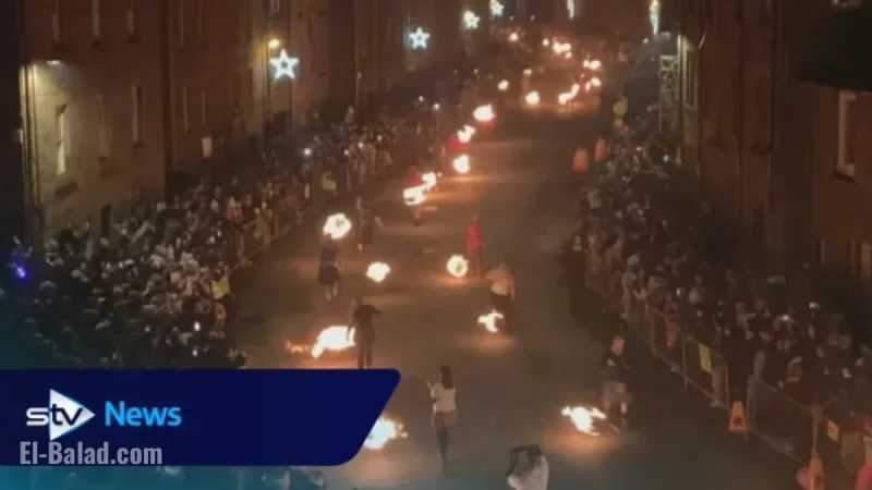 Thousands Gather in Stonehaven for Annual Fireballs Ceremony