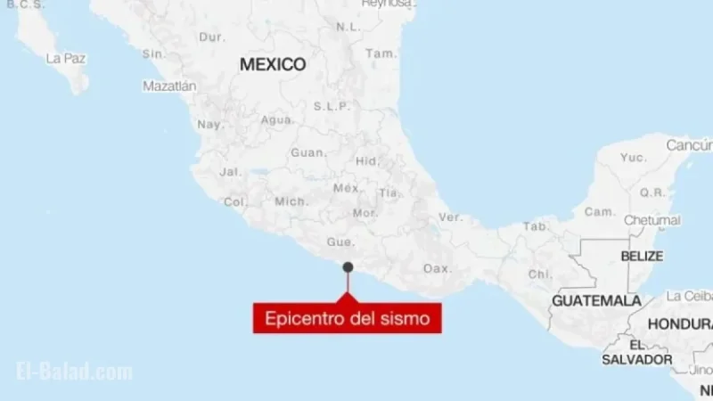 6.5-Magnitude Earthquake Strikes Guerrero, Mexico