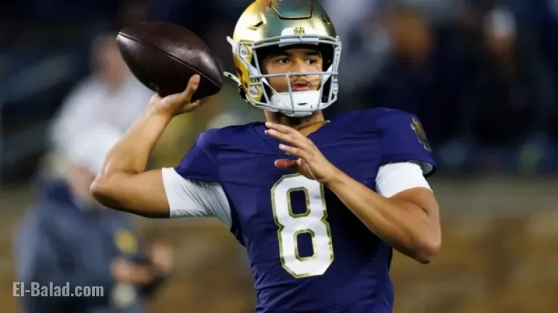 ACC Team Eyes Top Notre Dame Quarterback in Transfer Portal Shift