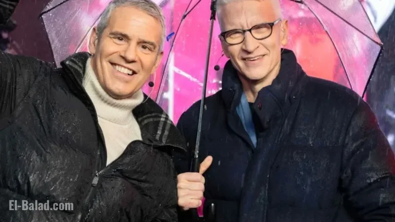 Andy Cohen Takes Charge as Anderson Cooper Slurs on New Year’s Eve Show