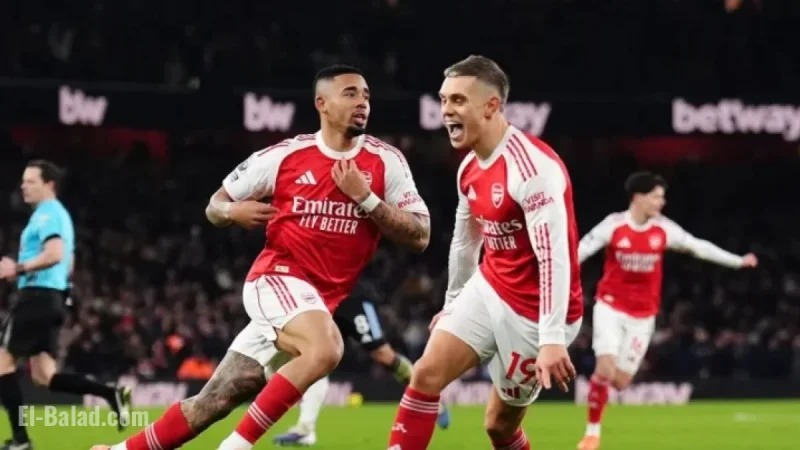 Arsenal’s Next 5 Premier League Matches Compared to Man City, Aston Villa