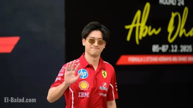 Ferrari F1 Ends Partnership with Reserve Driver Zhou Guanyu After 2025
