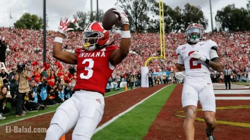 Indiana Triumphs Over Alabama, Advances in 2026 Rose Bowl Playoff
