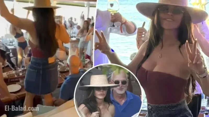 Lauren Sánchez Dances with Jeff Bezos in St. Barts Celebration