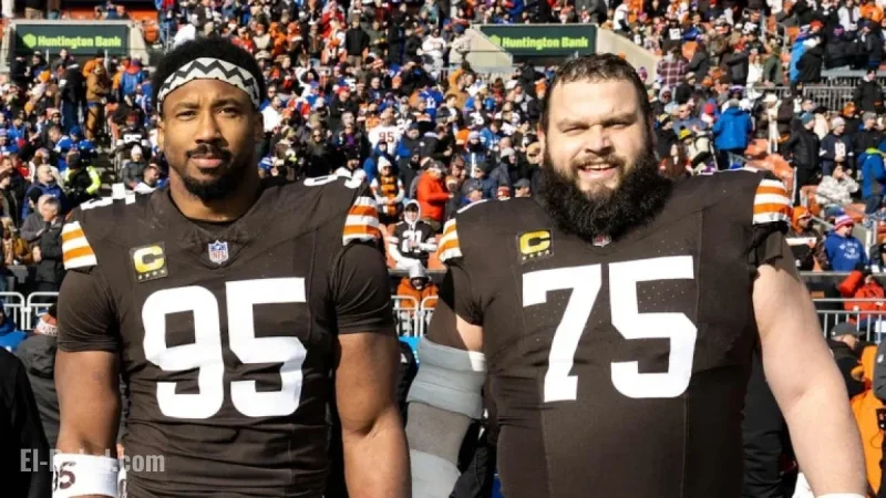 Myles Garrett, Joel Bitonio Honored with Local PFWA Awards