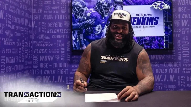 Ravens Secure Extended Contract with John Jenkins