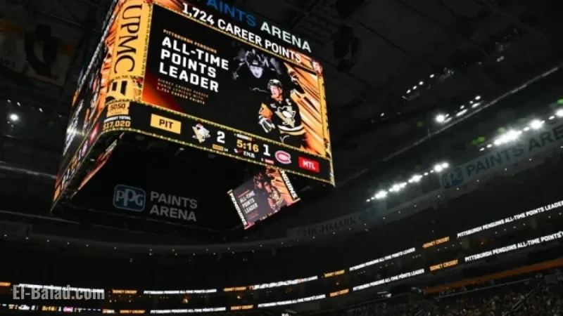 Sidney Crosby’s 2025 Performance Stats Revealed