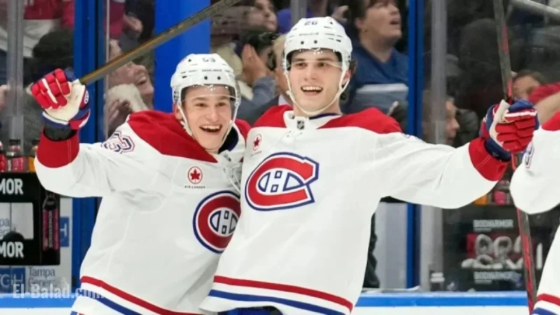 Slafkovsky Becomes Unstoppable Force for Canadiens