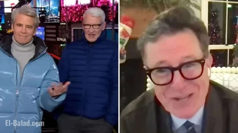 Stephen Colbert Reflects on ‘Late Show’ Cancellation in Candid NYE Interview