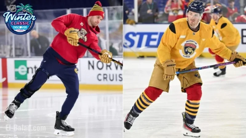 Barkov and Tkachuk Inspire Panthers’ Spirits Before Winter Classic