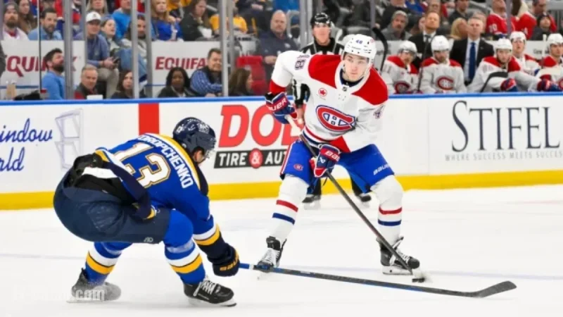 Canadiens vs. Blues: Game Preview, Lineups, and Viewing Guide