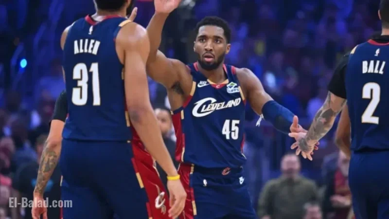 Donovan Mitchell Leads Cavaliers’ Offense in Clash Against Nuggets