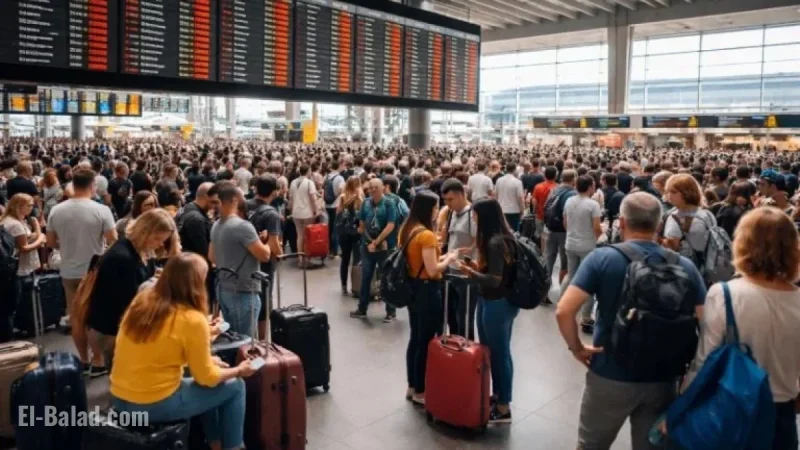 European Flight Chaos: 225 Cancellations, 980 Delays Strand Thousands
