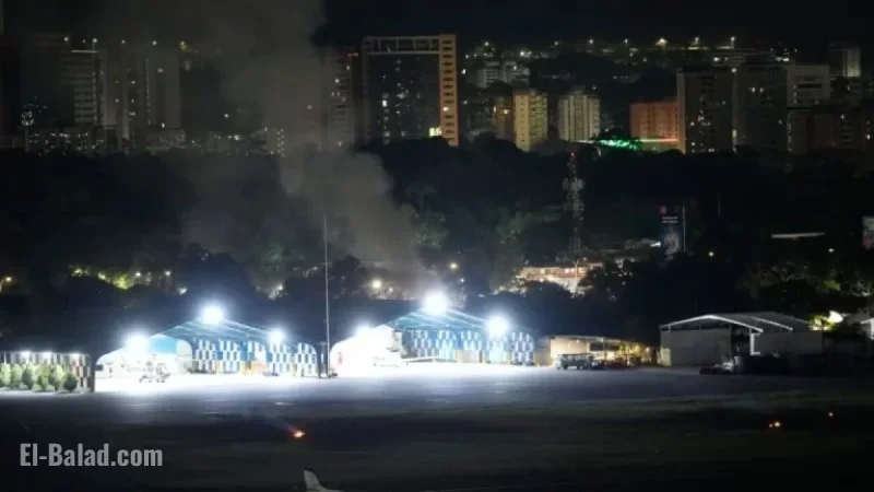 Explosions Rock Caracas: Live Updates from Venezuelan Capital