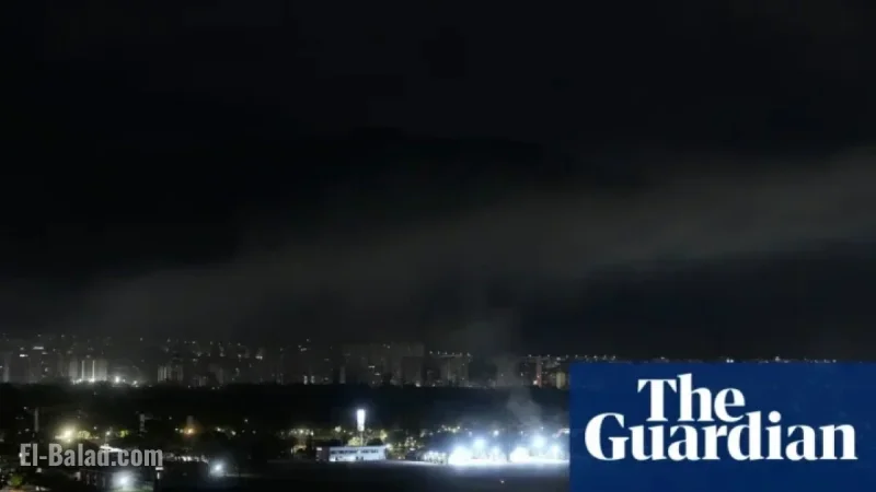 Explosions Rock Caracas, Venezuelan Capital