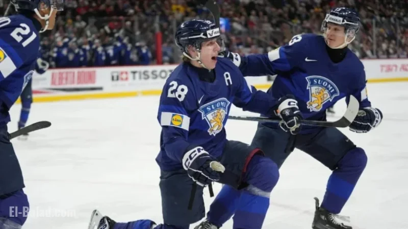 Finland Shocks United States in World Juniors Quarterfinals