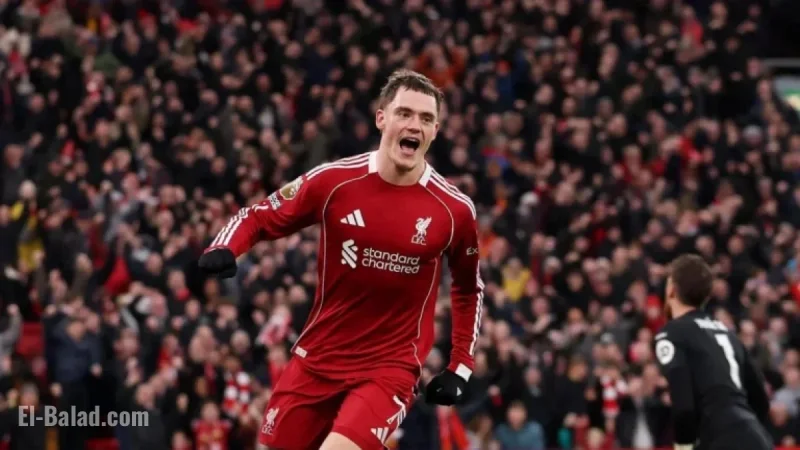 Florian Wirtz Confidently Nets First Goal Against Liverpool