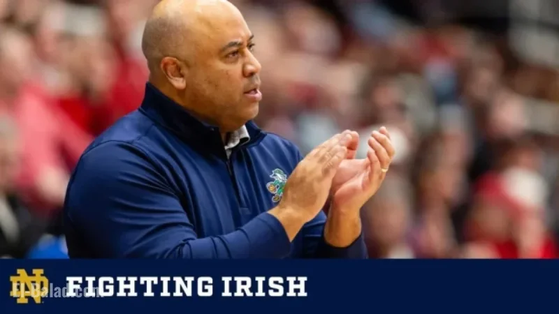 Irish Travel to Cal for Their First Trip This Friday Night