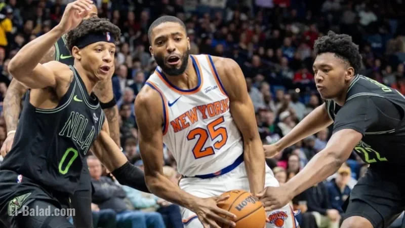 Mikal Bridges Injured in Knicks’ Victory Against Pelicans