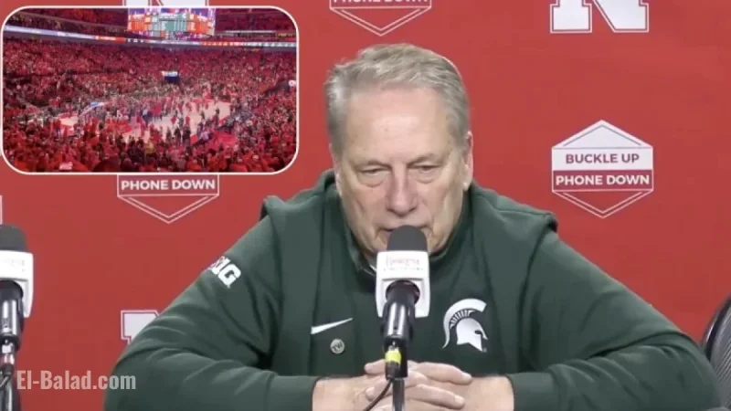 Tom Izzo Applauds Nebraska’s Court Storming After Michigan State Defeat